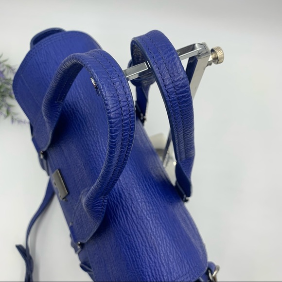 3.1 PHILLIP LIM Medium Pashli Satchel Cobalt Blue - Picture 5 of 13